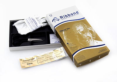 Ribbond 2mm THM - Материал стоматологический д/шинирования б/ножниц (1шт х 22см), лента сложного плетения